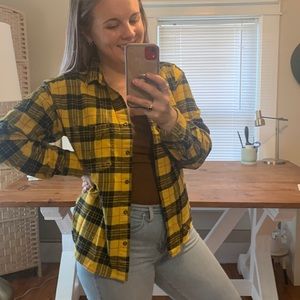 💚 Wild Fable Yellow Flannel